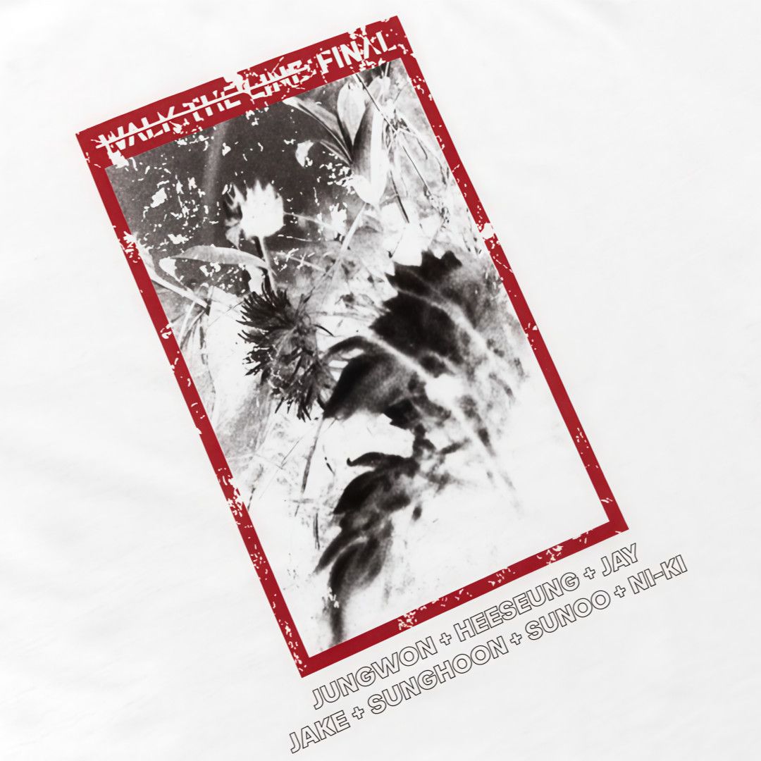 ENHYPEN T-SHIRT WALK THE LINE THE FINAL 100% COTTON