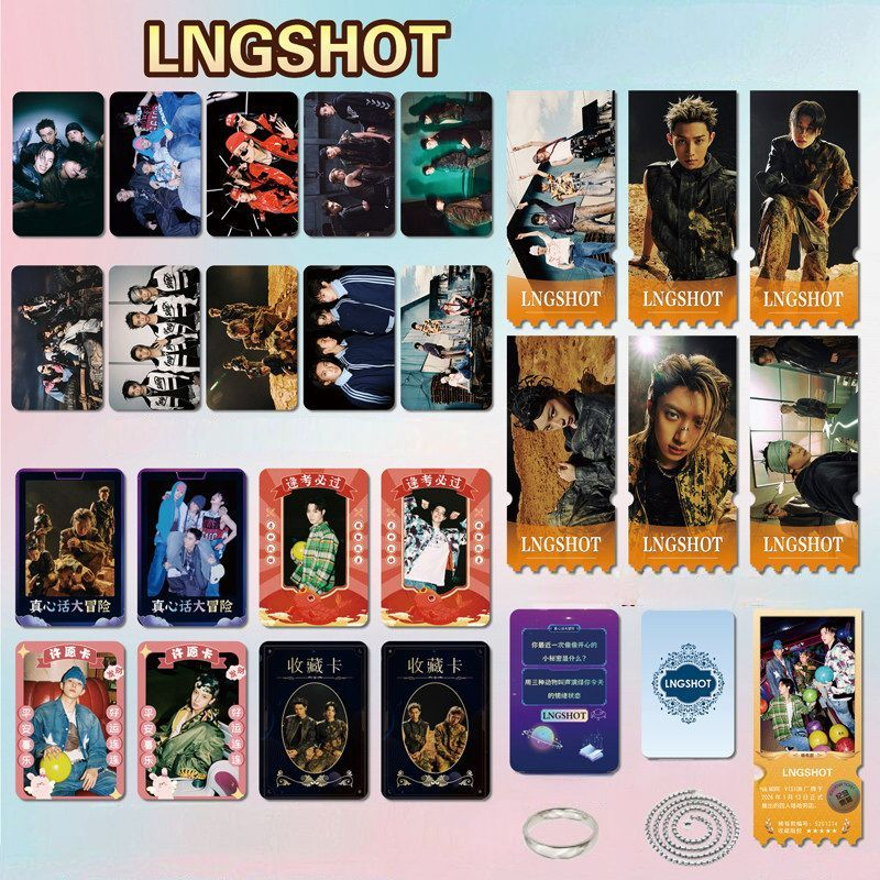 PHOTOBOOK LNGSHOT + PHOTOCARDS + ACCESSORIES + FRAME + ITEMS!✨