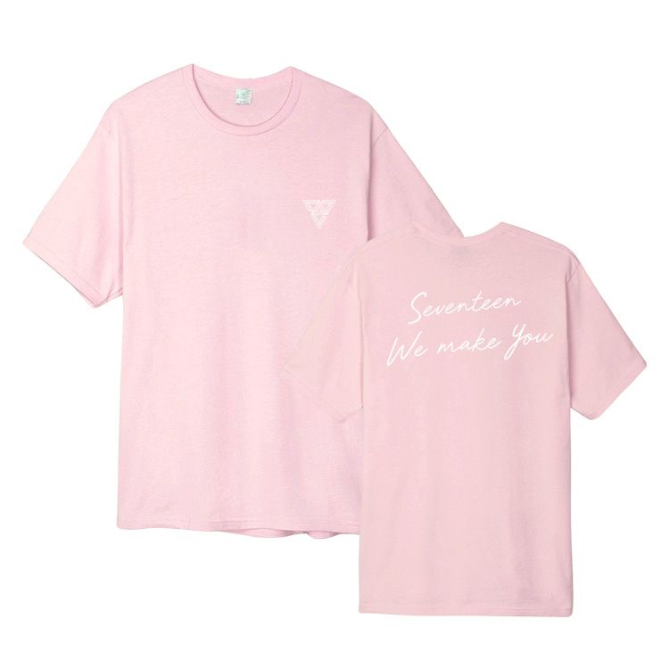 SEVENTEEN MERCH 100% COTTON SHIRT (various colors)