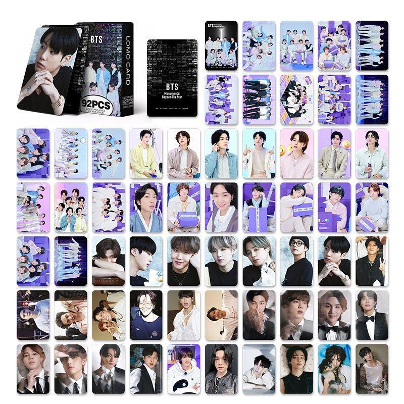 PHOTOCARDS BTS PARTY 2023 92 PCS (60 PHOTOCARDS + 32 STICKERS)