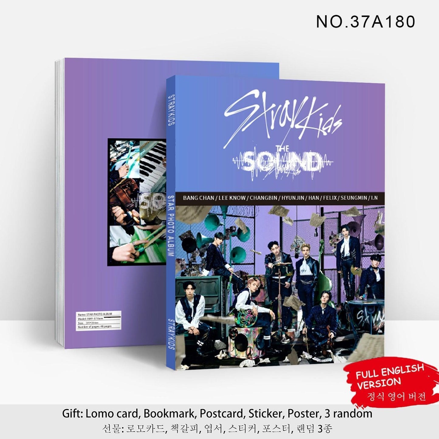 STRAY KIDS PHOTOBOOK 80 PCS (PHOTOBOOK+79 ITEMS) VARIOUS OPTIONS!✨