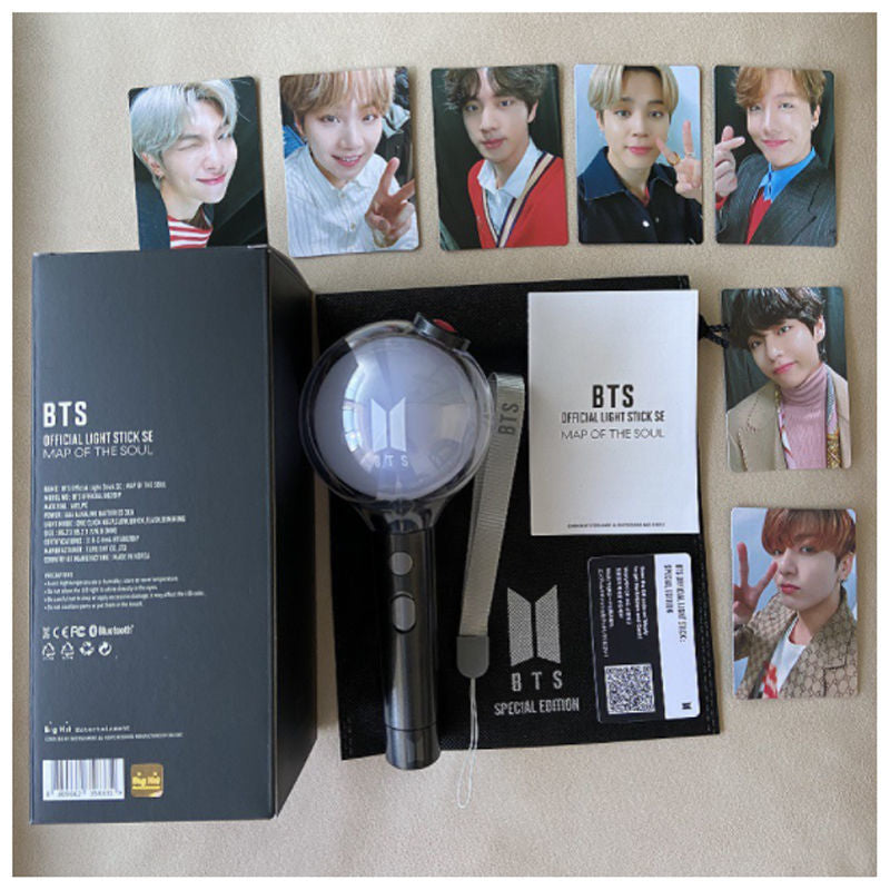 BTS ARMYBOMB  - LIGHTSTICK WITH PHOTOCARDS VERSION 3 AND VERSION 4