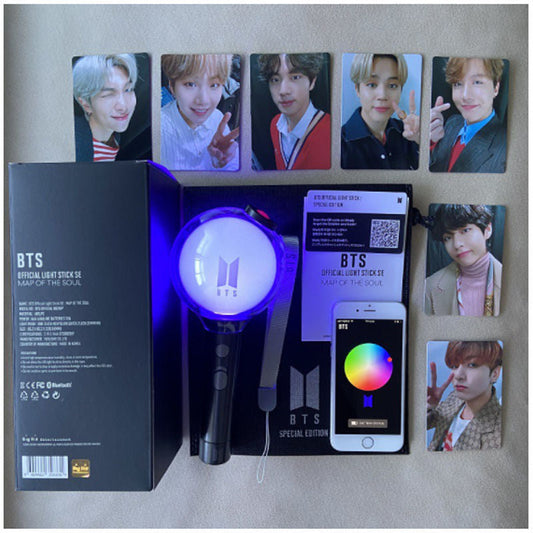 BTS ARMYBOMB  - LIGHTSTICK WITH PHOTOCARDS VERSION 3 AND VERSION 4