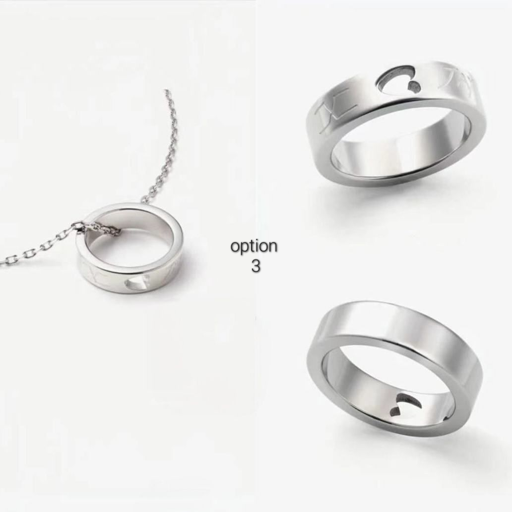 ENHYPEN NECKLACE (CHAIN + RING) all members