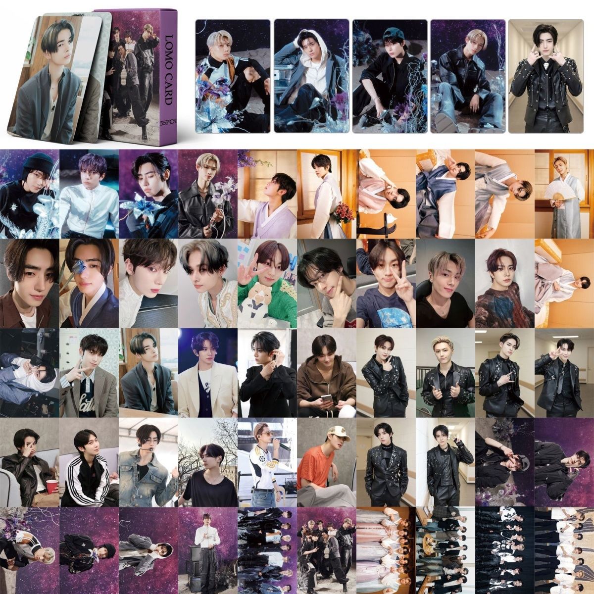 PHOTOCARDS ENHYPEN 55 PCS
