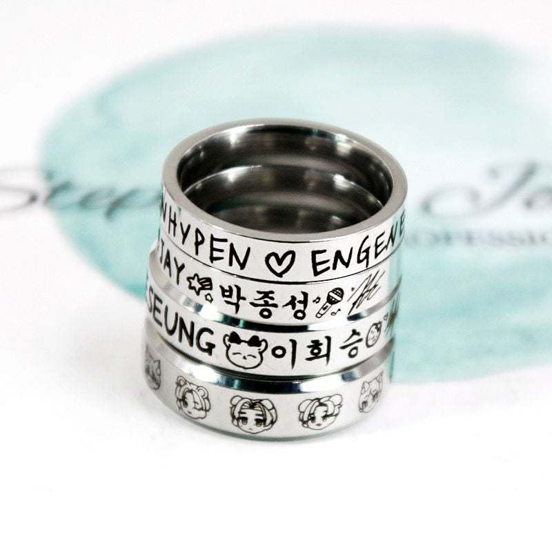 ENHYPEN RINGS all members and OT7