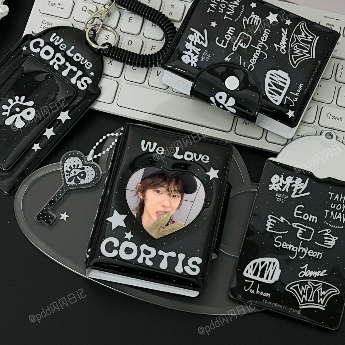 CORTIS CARD HOLDER AND MINI BINDER