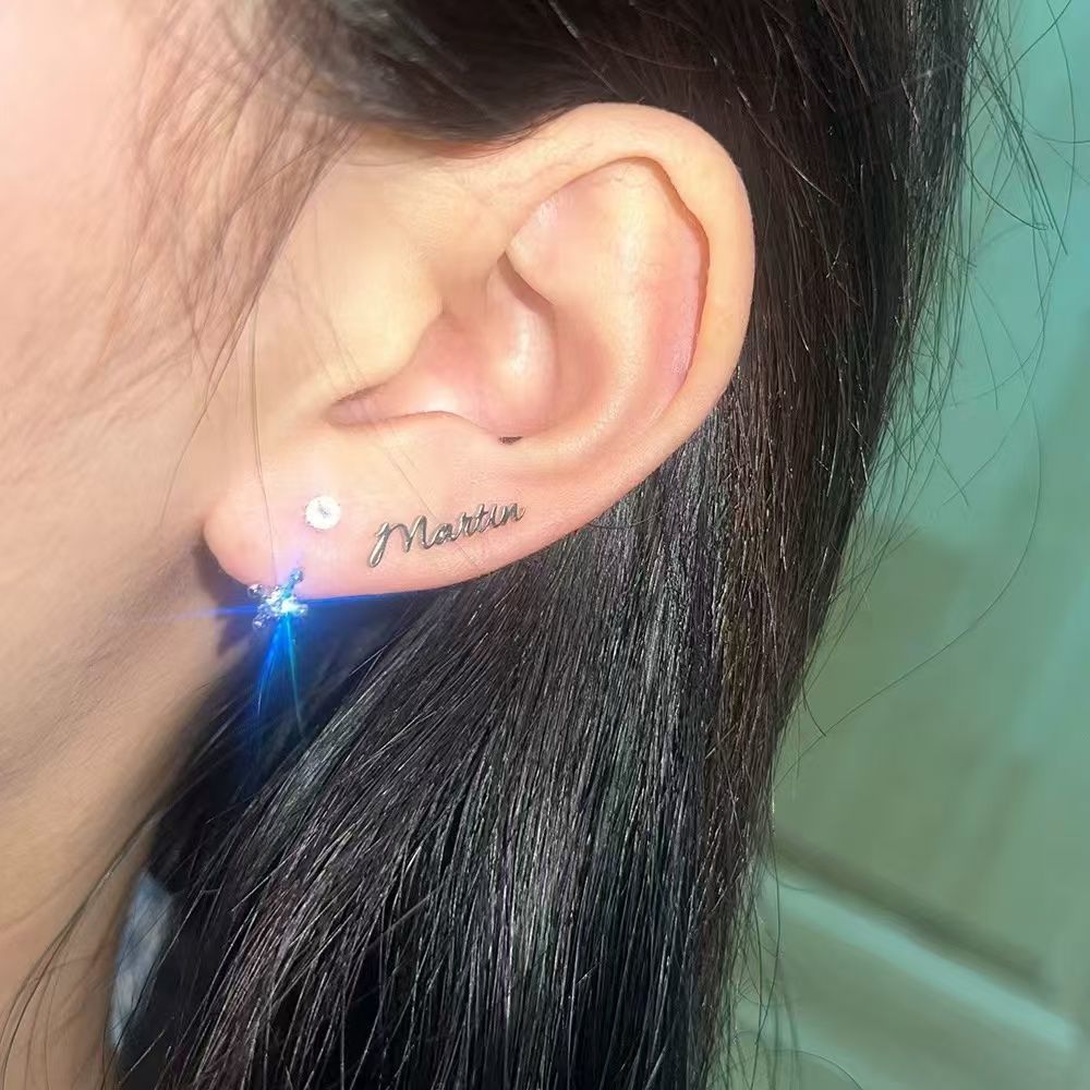 CORTIS EARRINGS TITANIUM STEEL (pair) - ALL MEMBERS