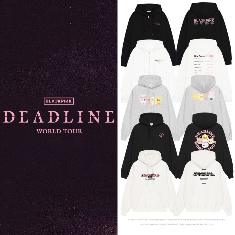 BLACKPINK DEADLINE TOUR HOODIES