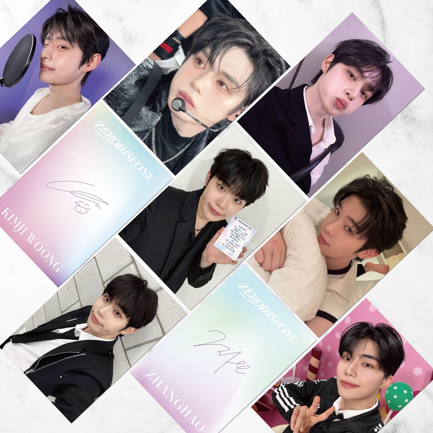 ZB1 ZEROBASEONE PHOTOCARDS 55 PCS
