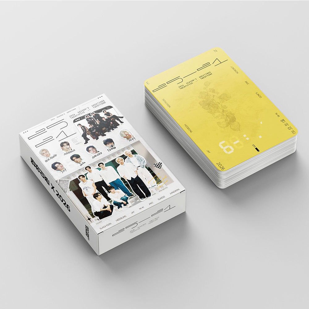 PHOTOCARDS ENHYPEN 2026 SEASON'S GREETINGS 55 PCS