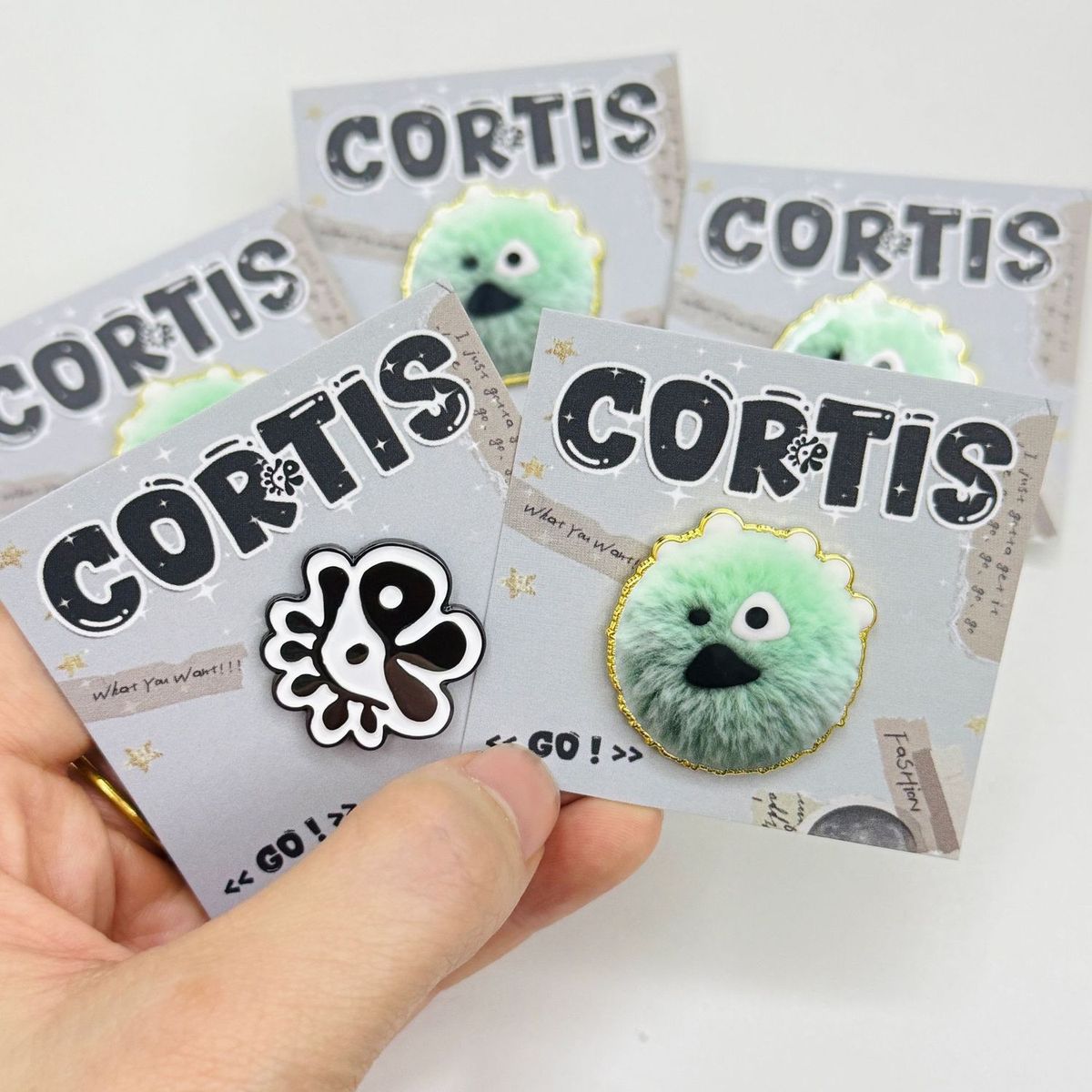 CORTIS PIN BROOCHES