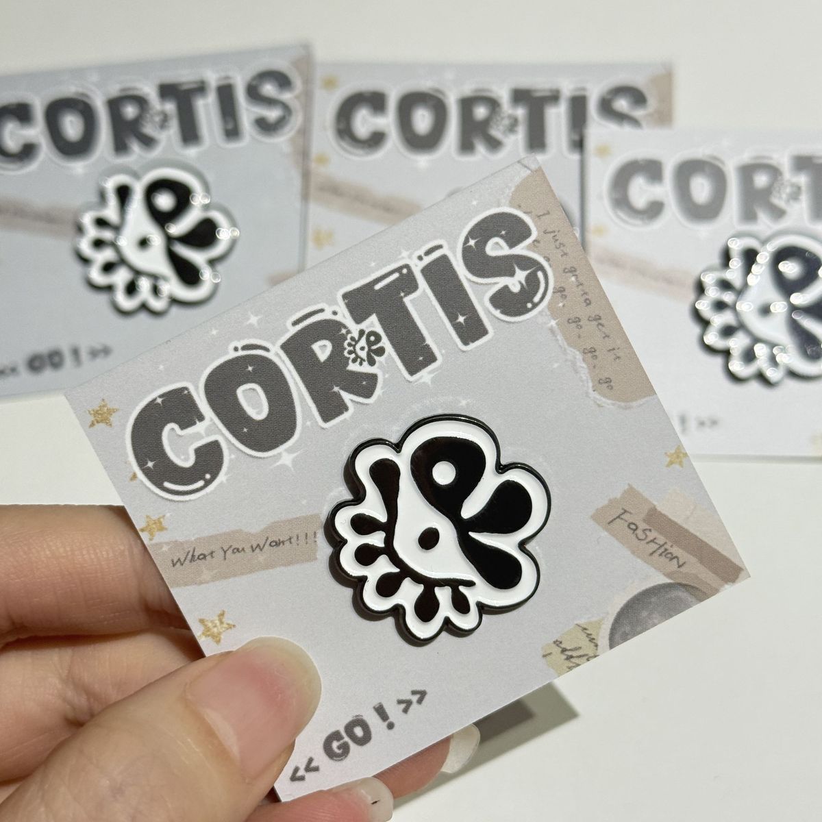 CORTIS PIN BROOCHES