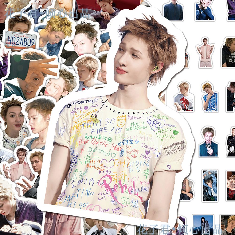 CORTIS MARTIN STICKERS 136 PCS