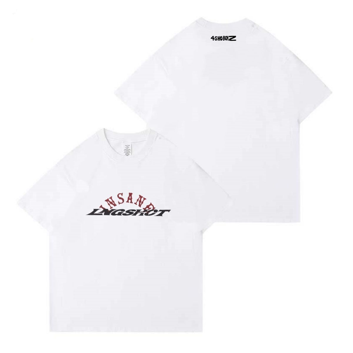 LNGSHOT T-SHIRTS 100% COTTON (various colors)
