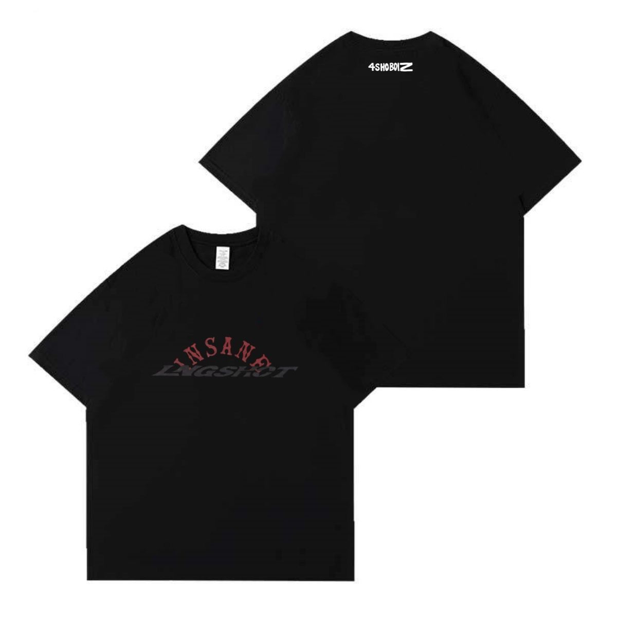 LNGSHOT T-SHIRTS 100% COTTON (various colors)