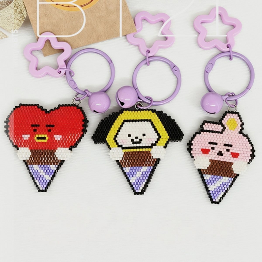 BTS BT21 KEYCHAINS