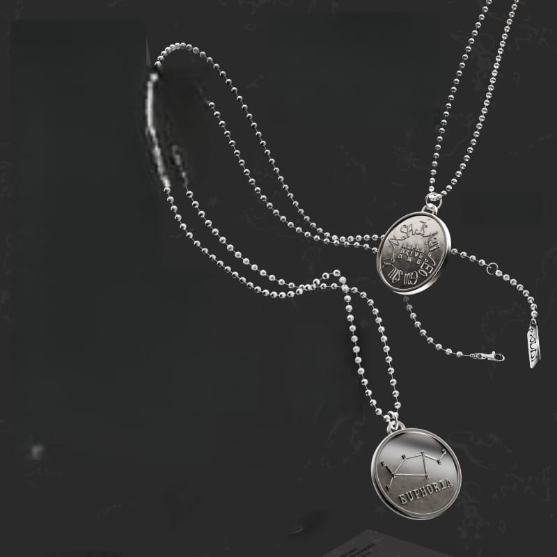 ALPHA DRIVE ONE (ALD1) COIN NECKLACE