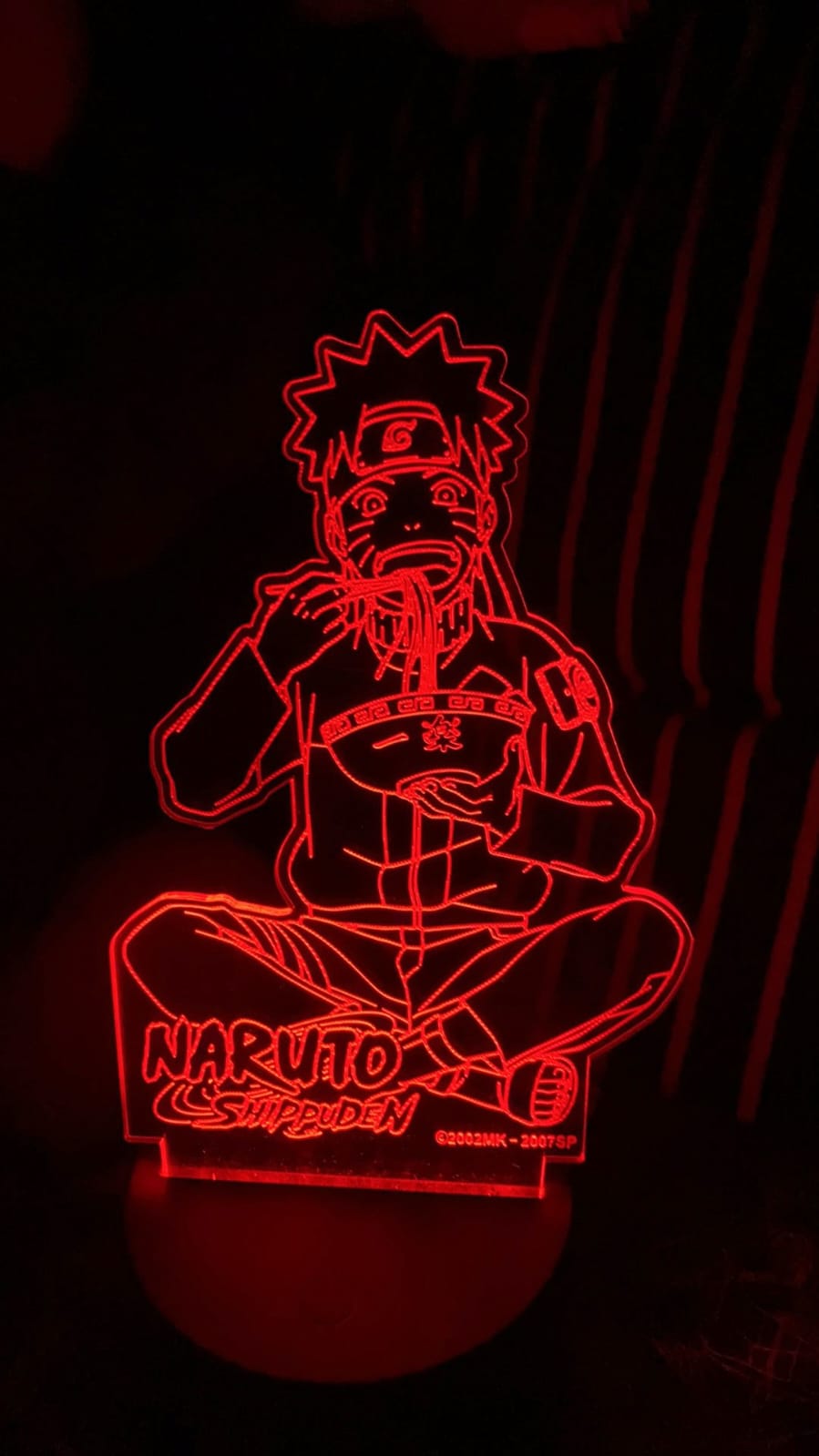 NARUTO LUMINAIRE LED 7 COLORS