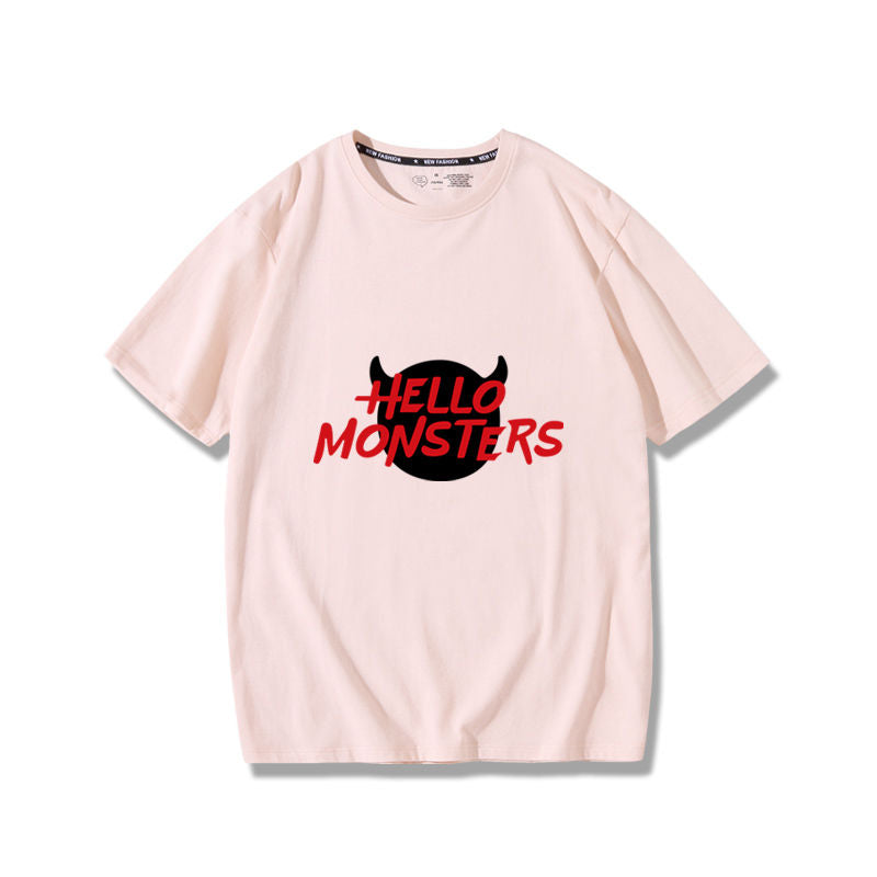 BABY MONSTER HELLO MONSTER T SHIRT 100% COTTON