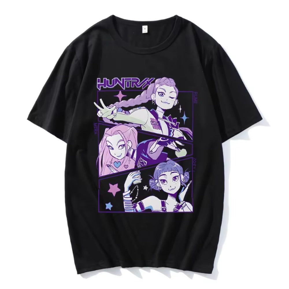 KPOP DEMON HUNTERS HUNTR/X T SHIRT