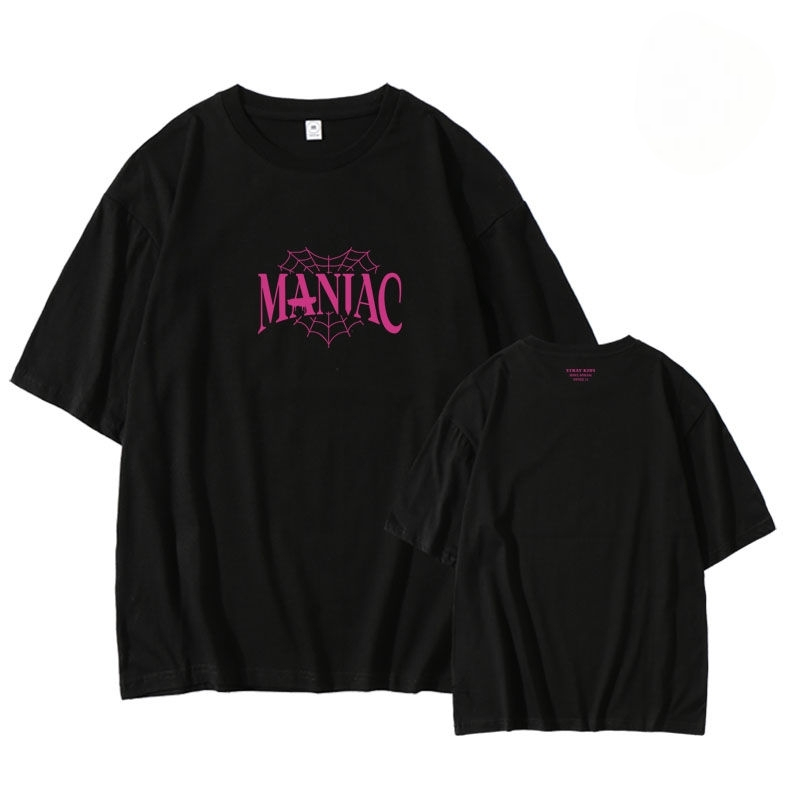 STRAY KIDS MANIAC T SHIRT 100% COTTON