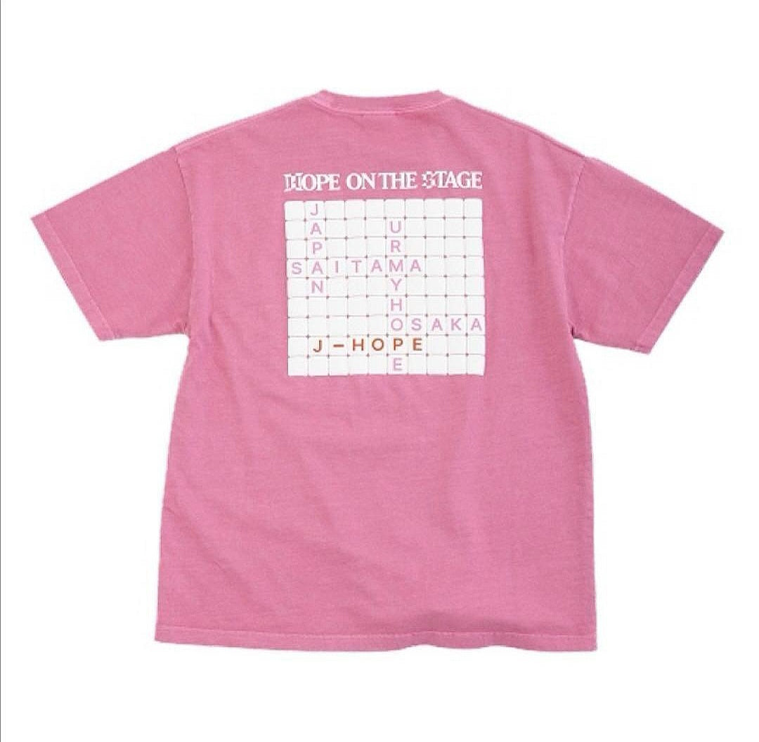 JHOPE HOPE ON THE STAGE TOUR 100% COTTON T-SHIRTS (various models)