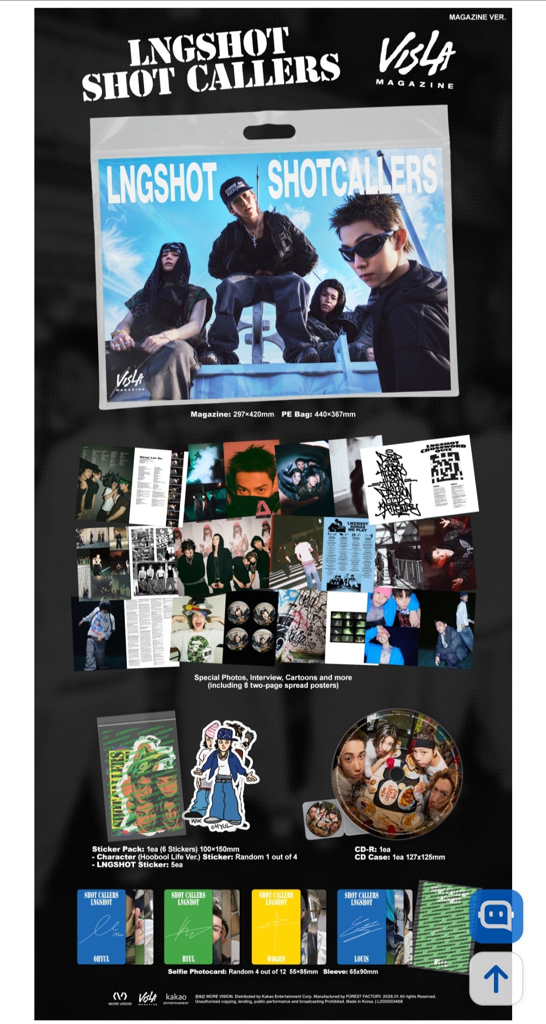 LNGSHOT ALBUM SHOT CALLERS (Standart/Magazine Vers.)