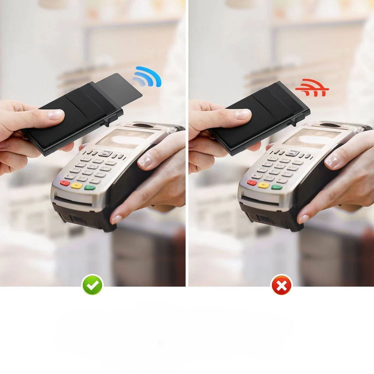 RFID Blocking Anti-Theft Wallet