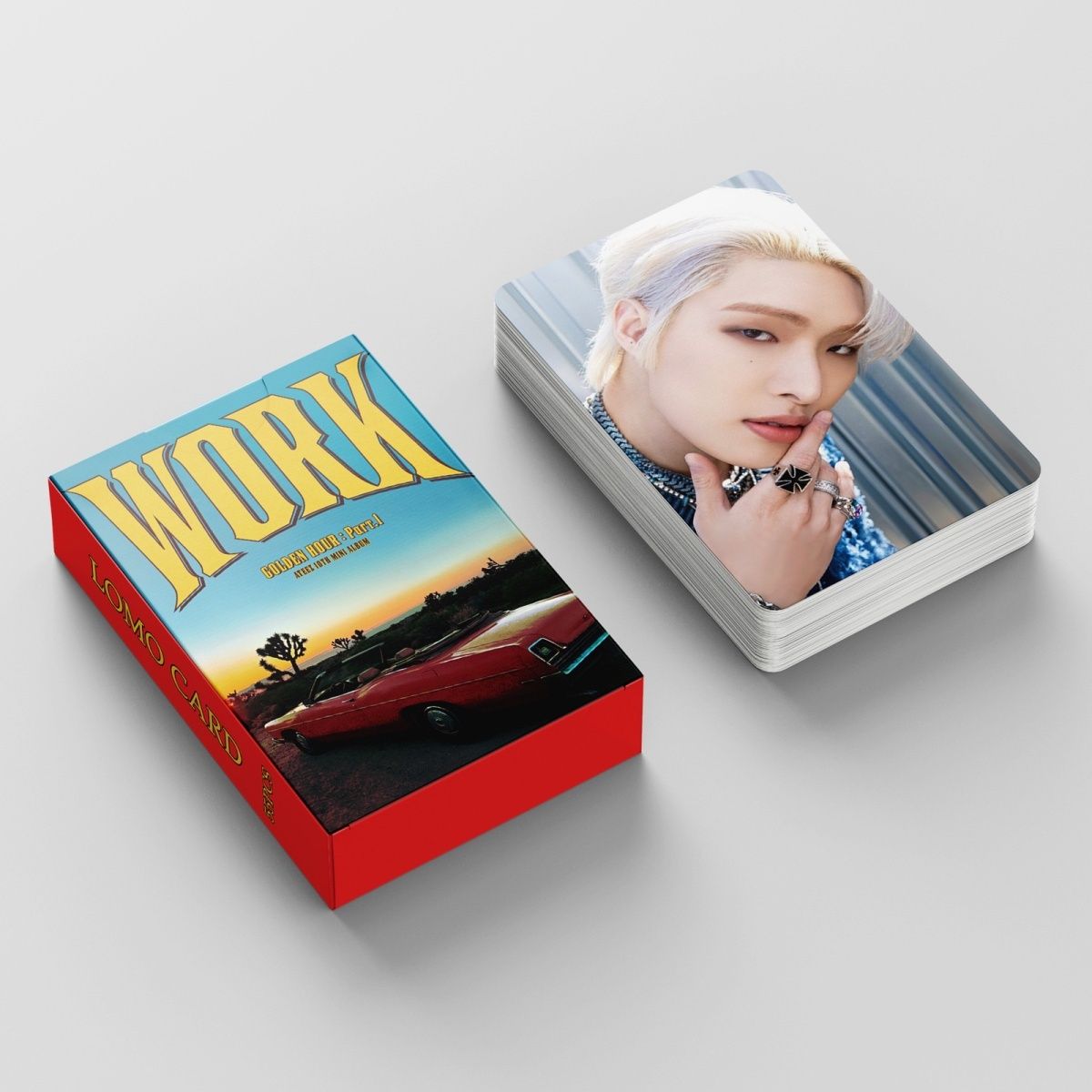 PHOTOCARDS ATEEZ GOLDEN HOUR WORK 55 PCS