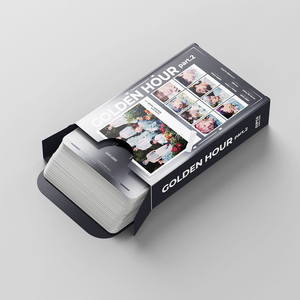 PHOTOCARDS ATEEZ 11th MINI ALBUM GOLDEN HOUR part.2 55 PCS